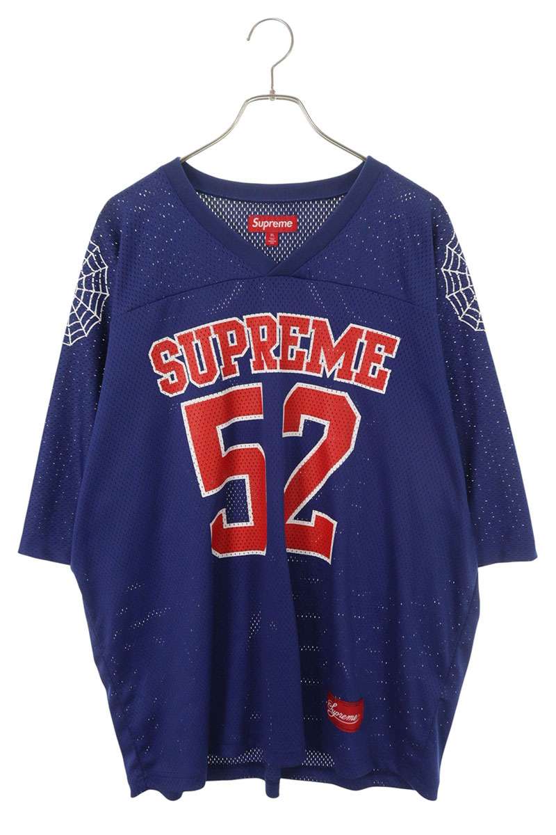 SUPREME 24SS Multi Spiderweb Football Jersey Shirt Size XL
