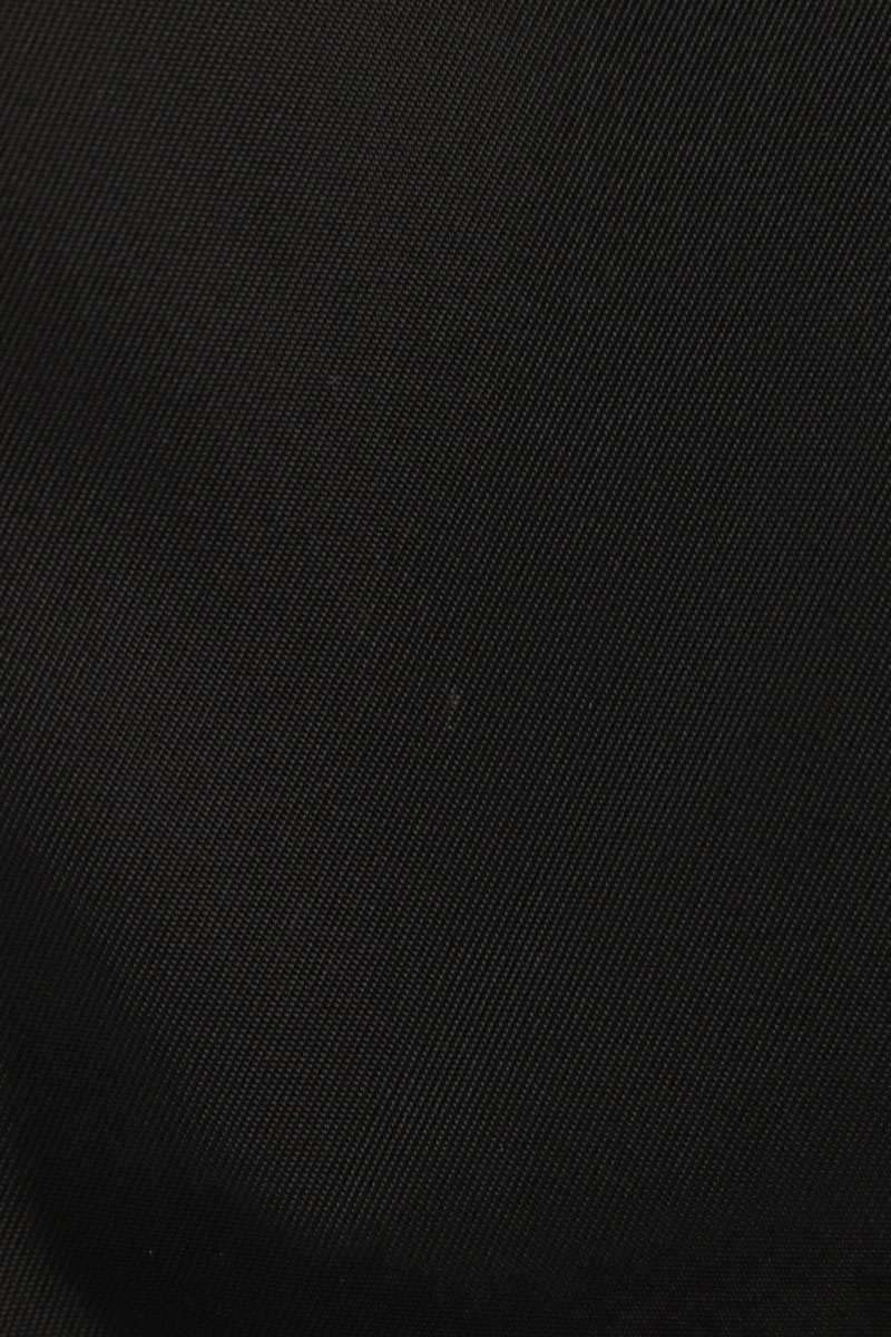PRADA Black Nylon Triangle Logo Plate Shirt Size M