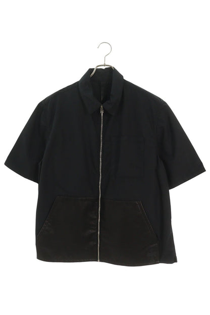 Chrome Hearts SEDATED Nylon Leather Pocket Shirt Size XL