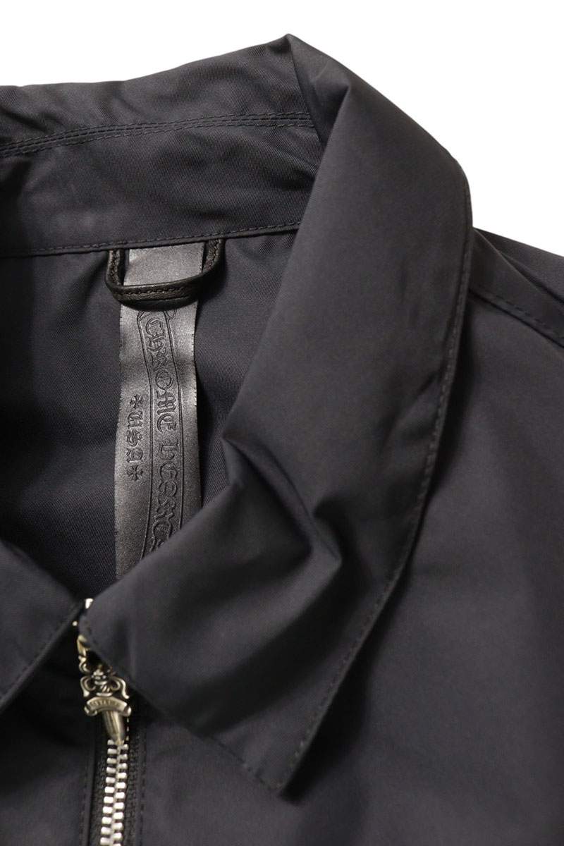Chrome Hearts SEDATED Nylon Leather Pocket Shirt Size XL