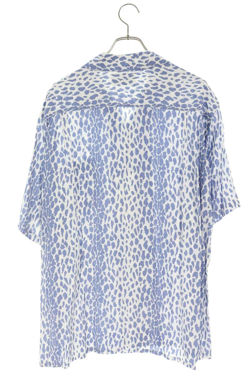 WACKO MARIA 23SS Leopard Open Collar Rayon S/S Shirt Size XL