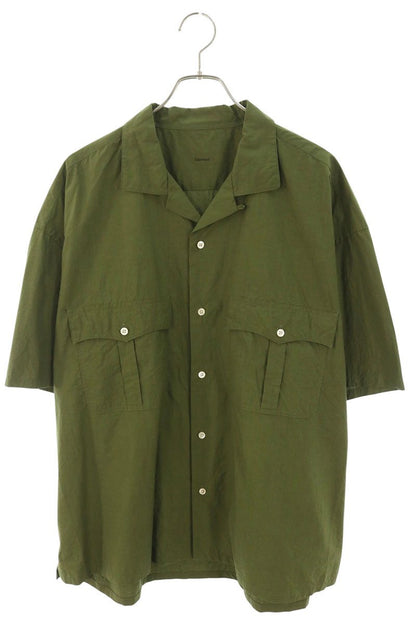 Porter Classic KEROUAC TRAVELER'S Cotton Shirt Khaki Size XL