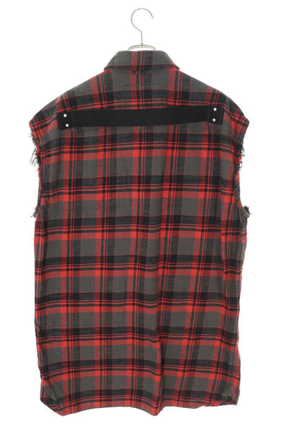 DRKSHDW Sleeveless Shirt Red Size S