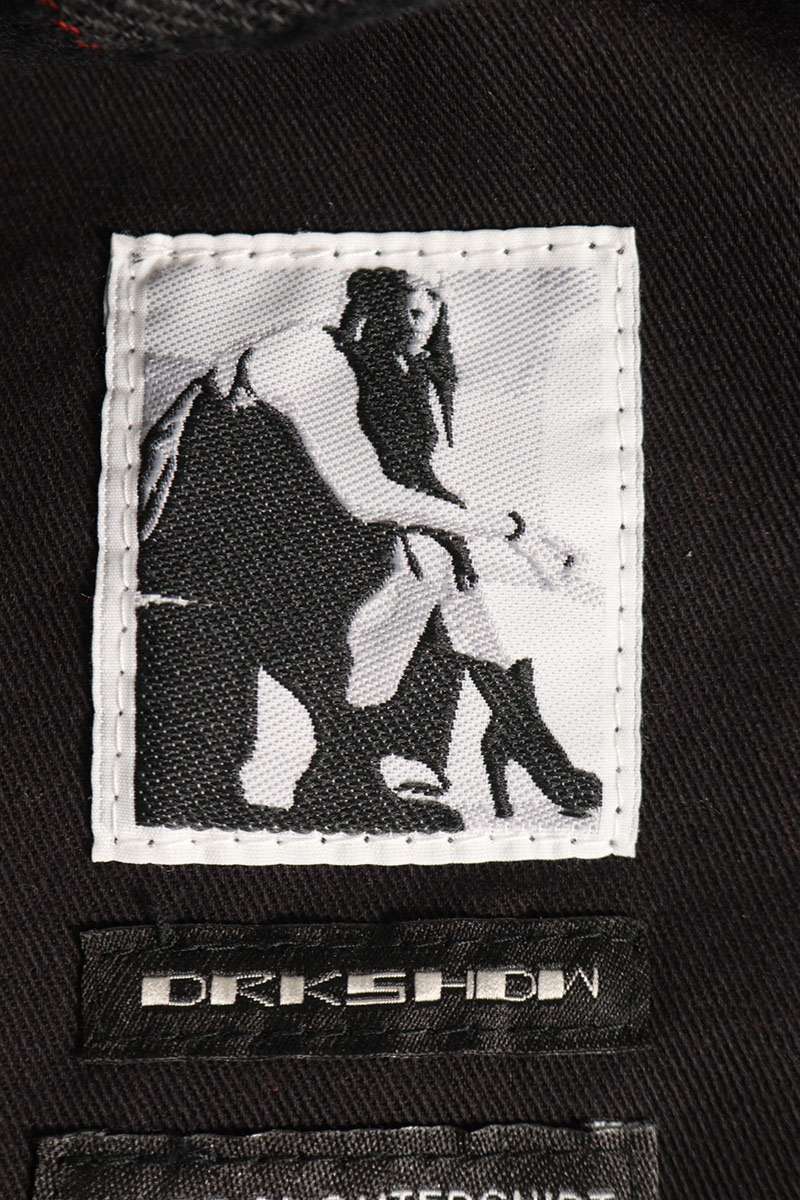 DRKSHDW Sleeveless Shirt Red Size S