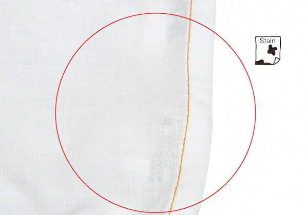 GAULTIER JEAN'S Cotton Linen Pocket Shirt White Size 40