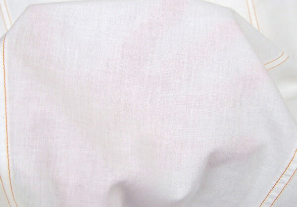 GAULTIER JEAN'S Cotton Linen Pocket Shirt White Size 40