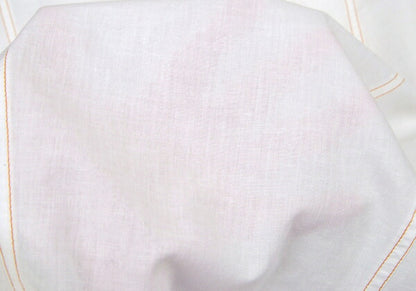 GAULTIER JEAN'S Cotton Linen Pocket Shirt White Size 40