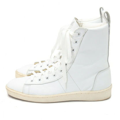 Y's for men White Leather Hi-Top Sneakers Size 24cm