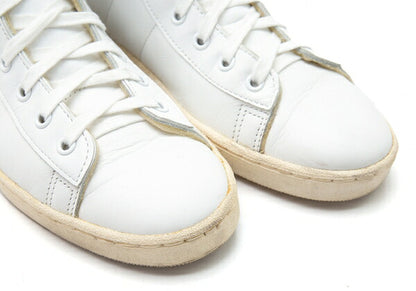 Y's for men White Leather Hi-Top Sneakers Size 24cm