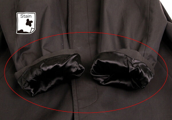 TOM FORD Cotton Fly Front Bal Collar Coat Dark Brown Size 54
