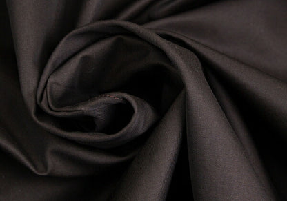 TOM FORD Cotton Fly Front Bal Collar Coat Dark Brown Size 54