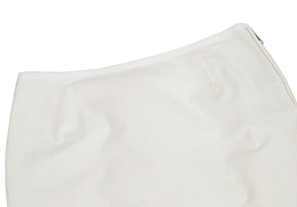 sacai luck 14SS Hem Lace Trim Skirt White Size 2