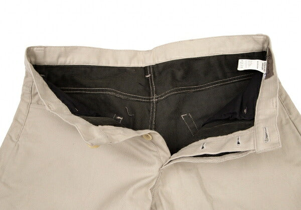 Y's for men Cotton Corduroy Inside Out Pants Beige Size 4