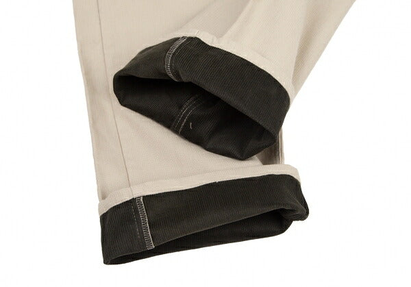 Y's for men Cotton Corduroy Inside Out Pants Beige Size 4