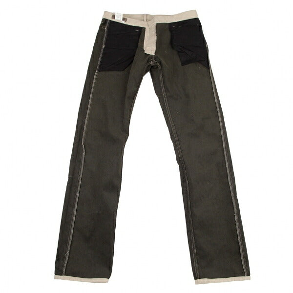 Y's for men Cotton Corduroy Inside Out Pants Beige Size 4