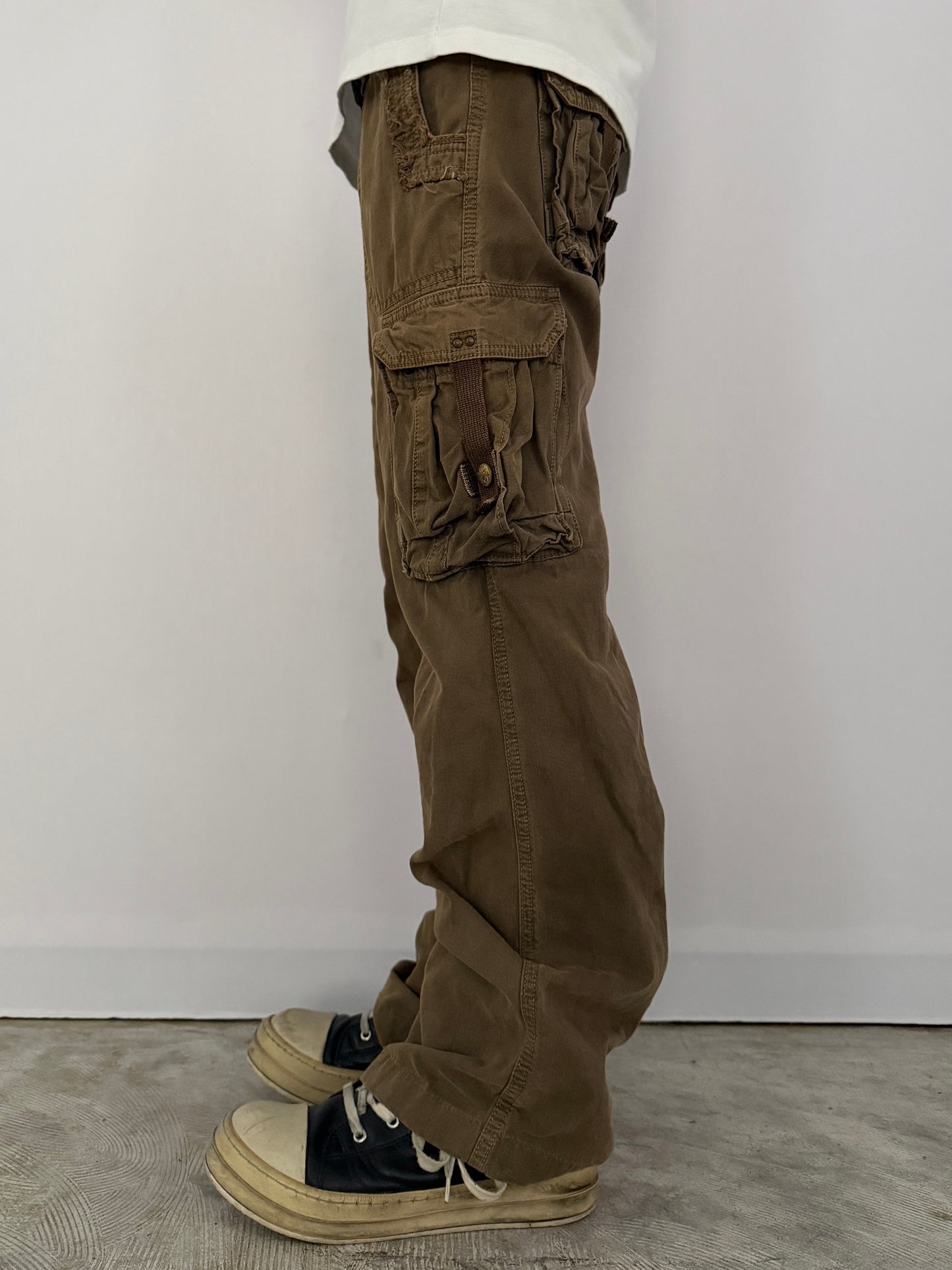 Vintage Gimmick Flare Cargo Pants Size 40
