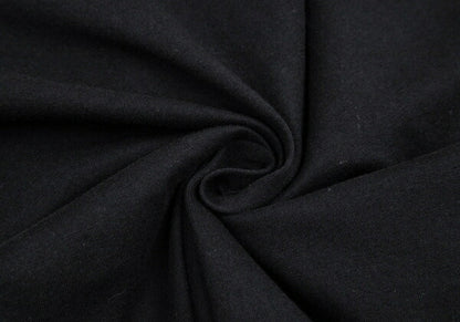 ISSEY MIYAKE Cotton Pleat Mixed-Material Cutsew Black Size 2