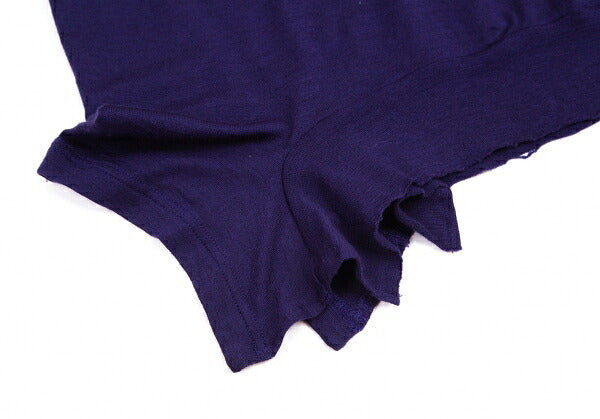 Y's Wool Hem Knit Sweater Purple Size 2