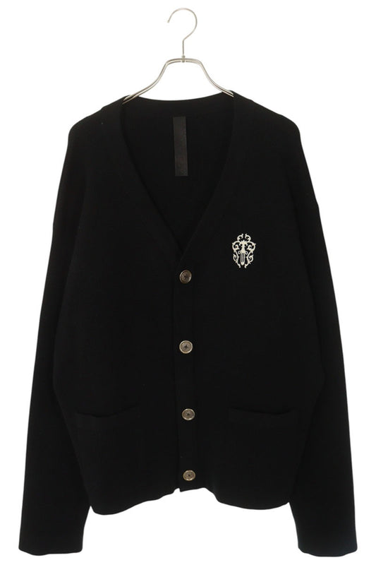 Chrome Hearts SWTR U REGULATOR CARDI Black Cashmere Size XL