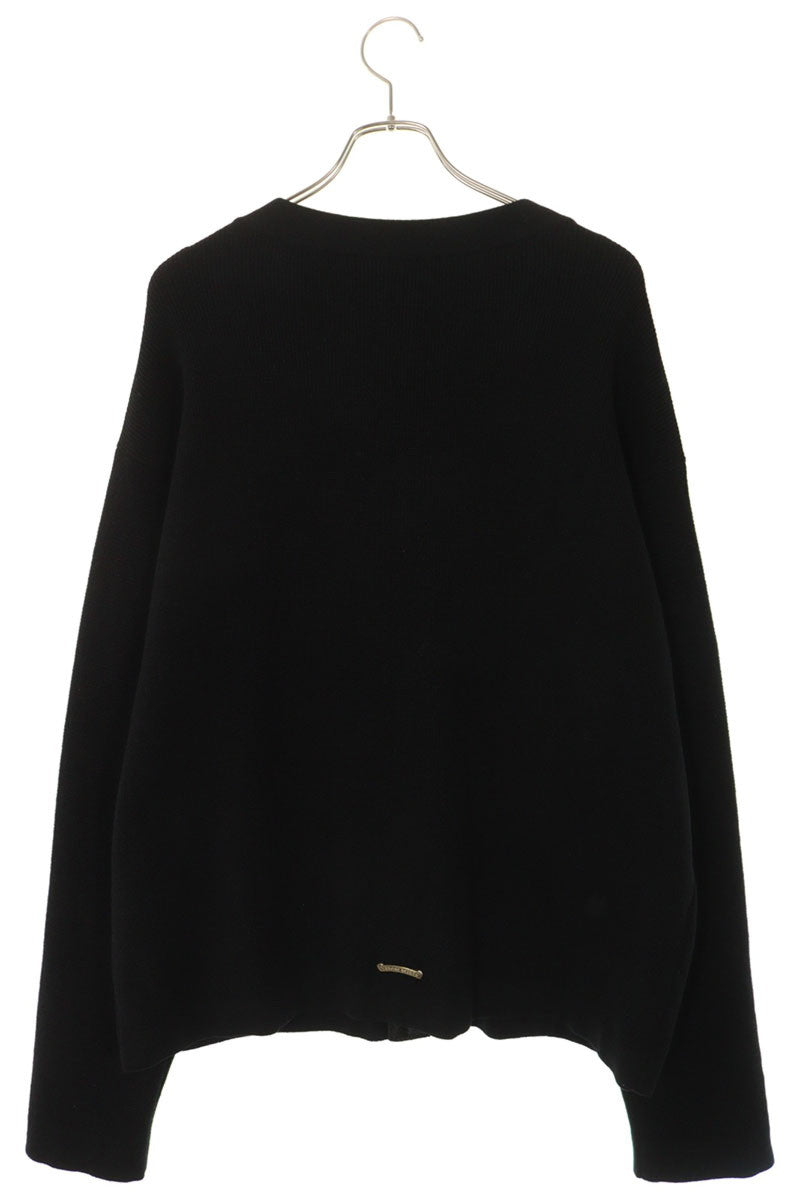 Chrome Hearts SWTR U REGULATOR CARDI Black Cashmere Size XL
