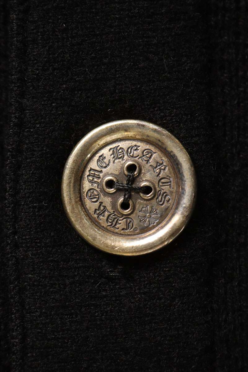 Chrome Hearts SWTR U REGULATOR CARDI Black Cashmere Size XL