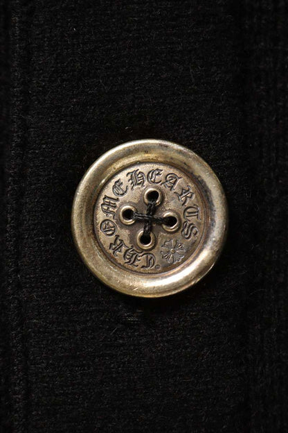 Chrome Hearts SWTR U REGULATOR CARDI Black Cashmere Size XL