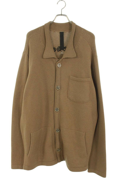 Chrome Hearts SAILIN ON CARDIGAN Cross Patch Brown Size XL