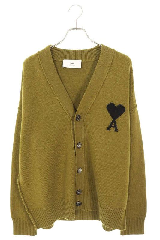 AMI Alexandre Mattiussi 25AW Wool Heart A Cardigan Size L