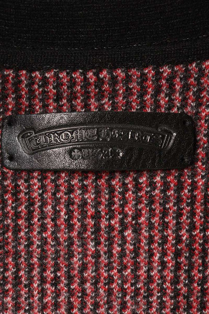 Chrome Hearts BIG CITY Plaid Cashmere Knit Cardigan Size S