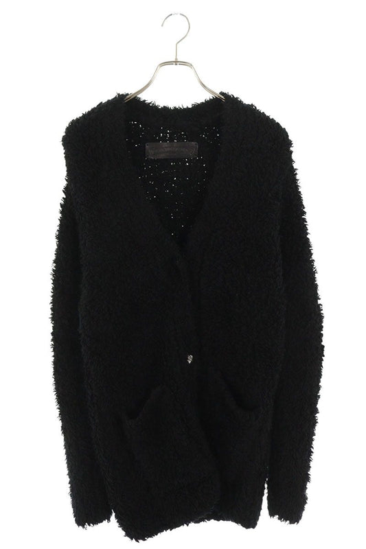 Chrome Hearts Cross Patch Cashmere Silk Cardigan Size S