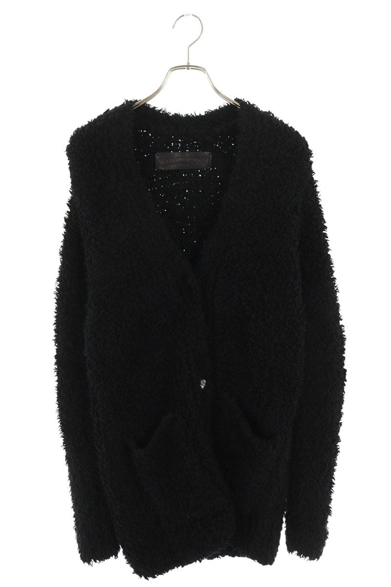 Chrome Hearts Cross Patch Cashmere Silk Cardigan Size S