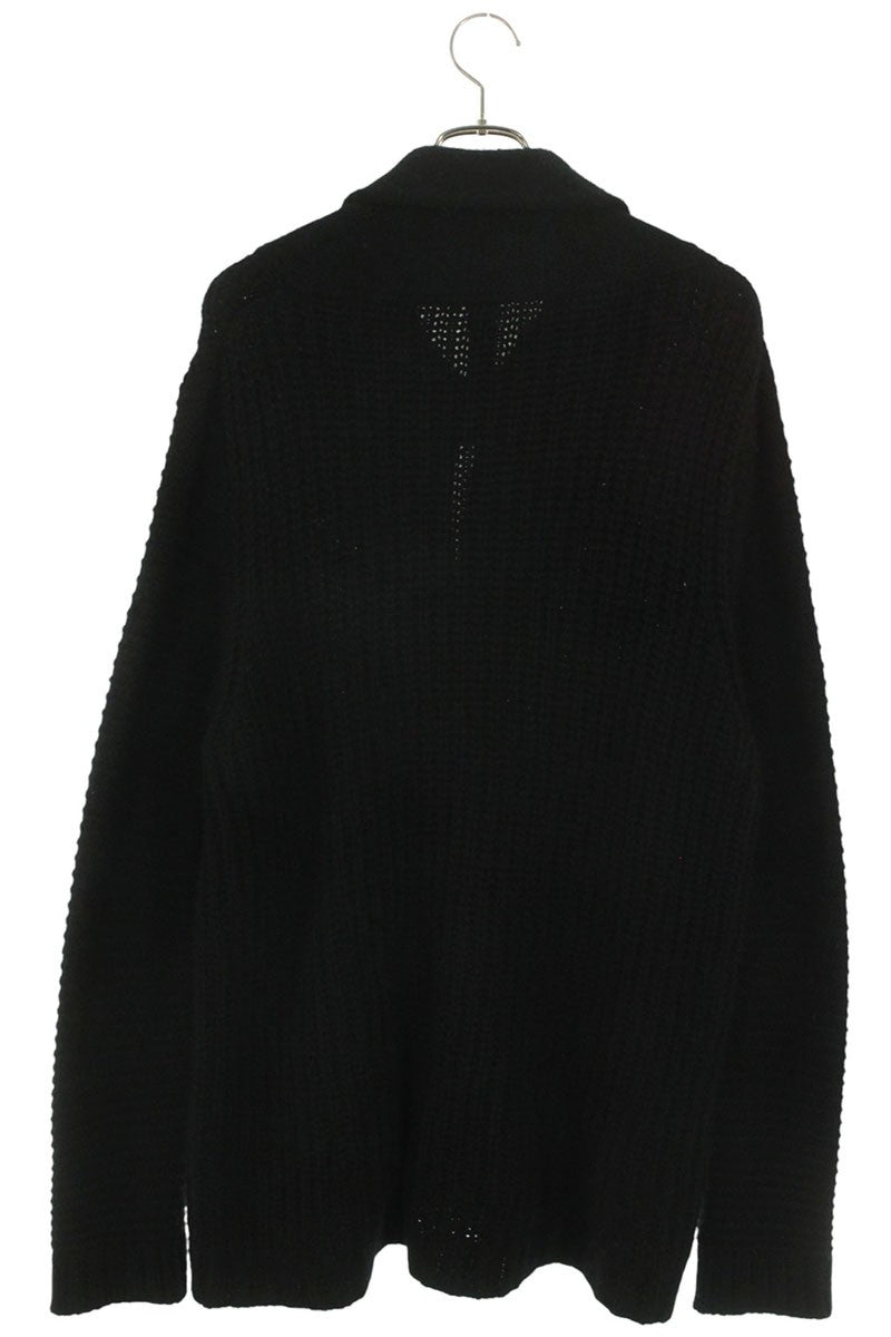 Chrome Hearts Cross Ball Shawl Collar Cashmere Size L