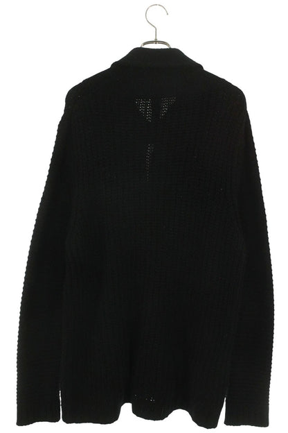Chrome Hearts Cross Ball Shawl Collar Cashmere Size L