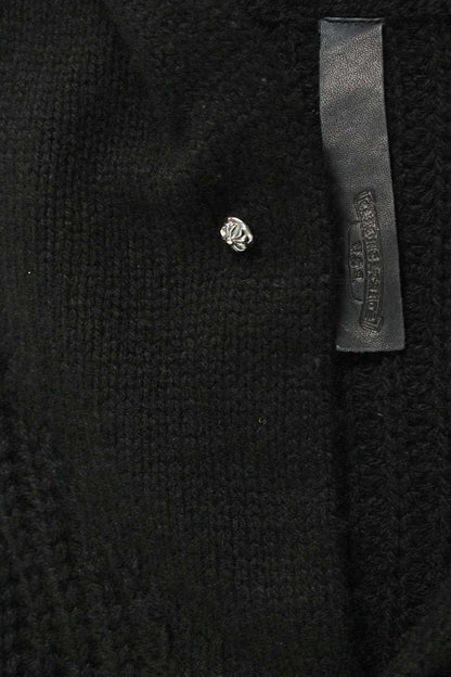 Chrome Hearts Cross Ball Shawl Collar Cashmere Size L