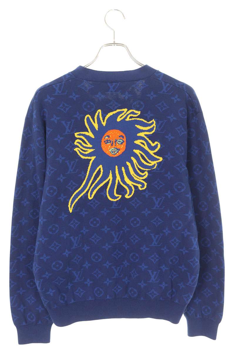 LOUISVUITTON x Yayoi Kusama Monogram Cardigan Size M