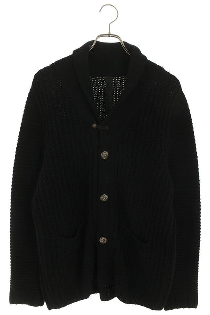 Chrome Hearts Cross Ball Shawl Collar Cashmere Size M