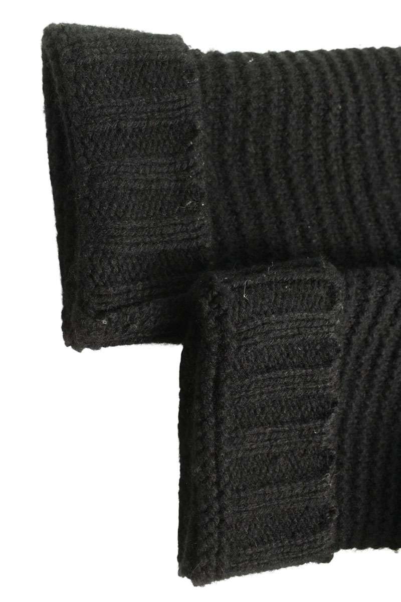 Chrome Hearts Cross Ball Shawl Collar Cashmere Size M