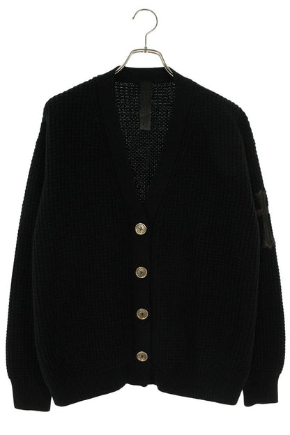 Chrome Hearts HIT & RUN CARDIGAN Cross Patch Cashmere Size M