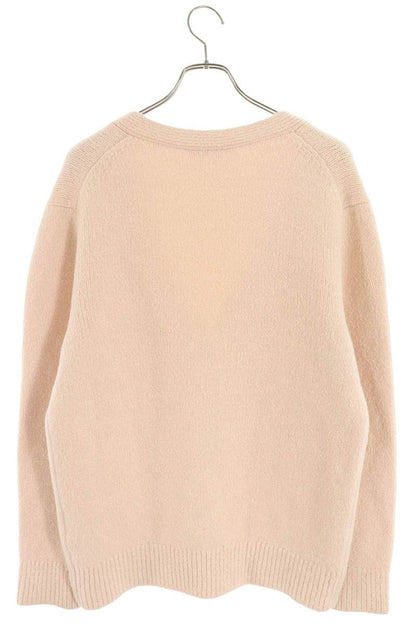ACNE STUDIOS Pink Oversized Wool Blend Cardigan Size XS