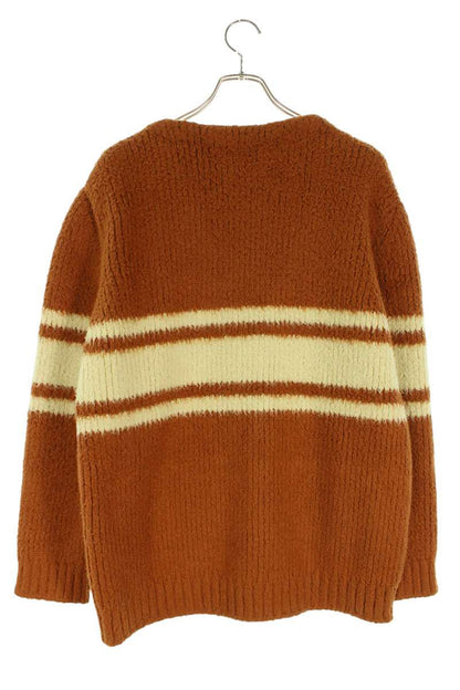 CELINE 24AW Triomphe Emb. Brushed Cotton Cardigan Size M