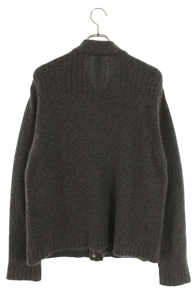 Chrome Hearts CH Leather Crossball Cashmere Cardigan Size L