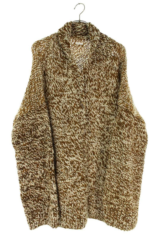 SEEALL Oversized Wool Cardigan Brown Size S