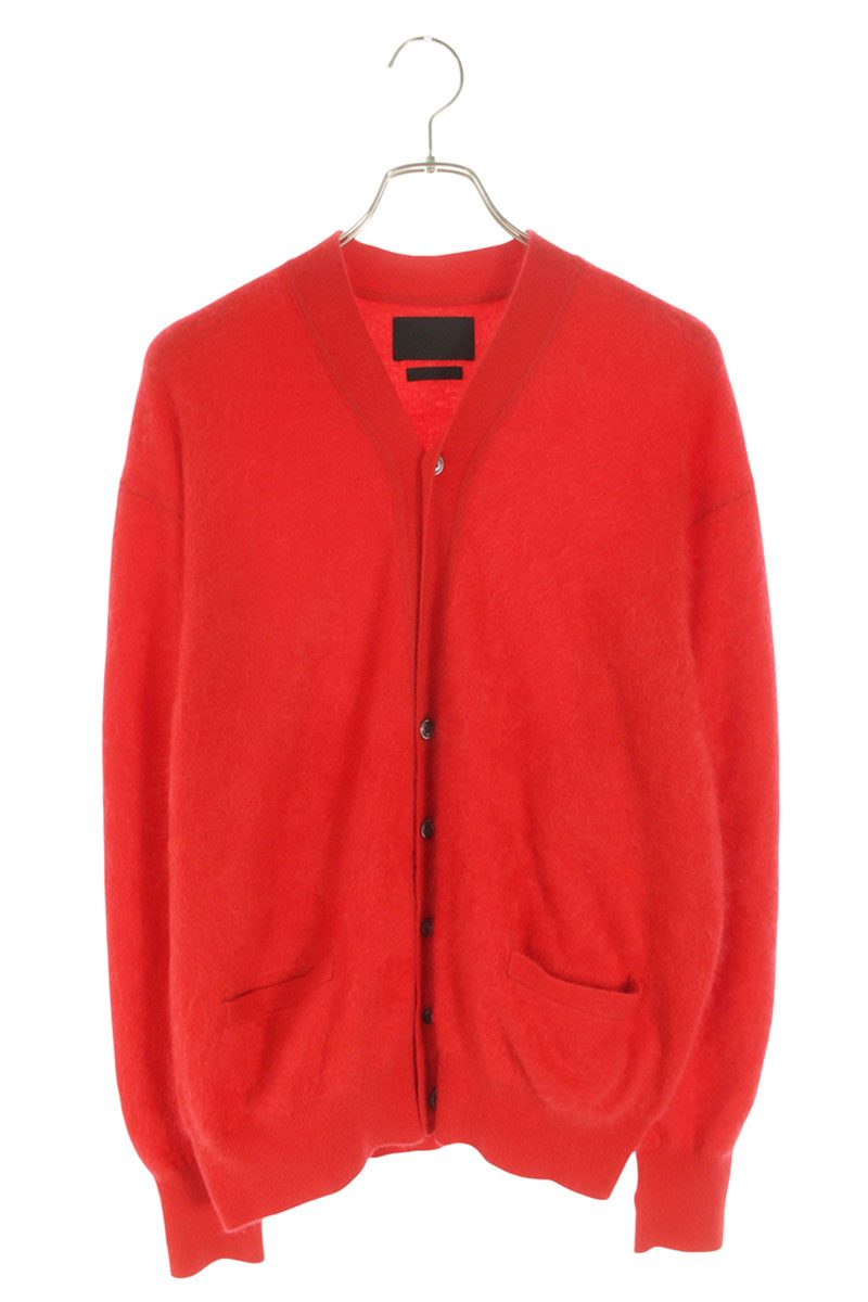 YOKE 24FW Cashmere Cardigan Red Size 3