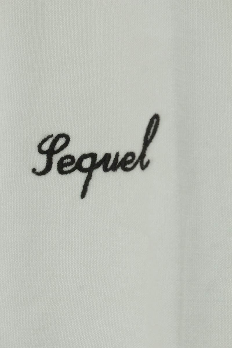 SEQUEL 25SS Logo Embroidered Cotton Cardigan White Size L