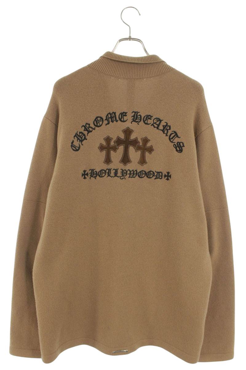 Chrome Hearts SAILIN ON CARDIGAN Cashmere Knit Size L