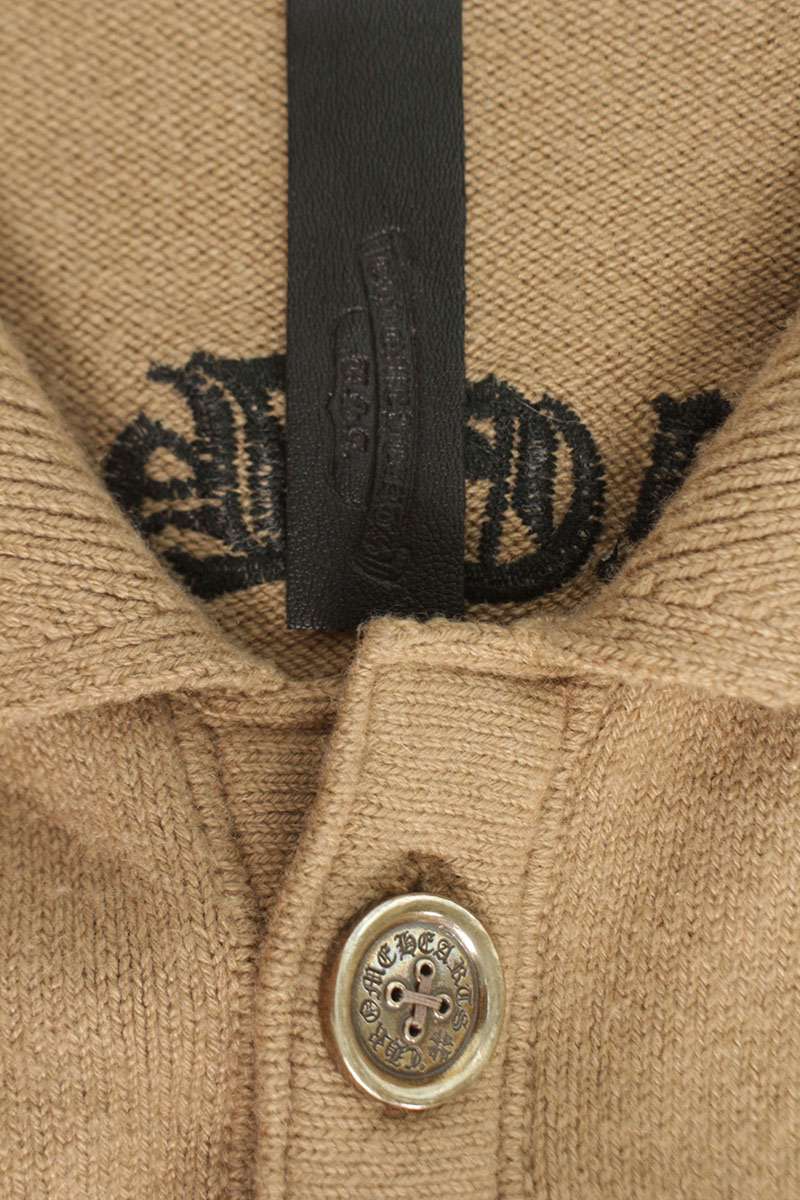 Chrome Hearts SAILIN ON CARDIGAN Cashmere Knit Size L