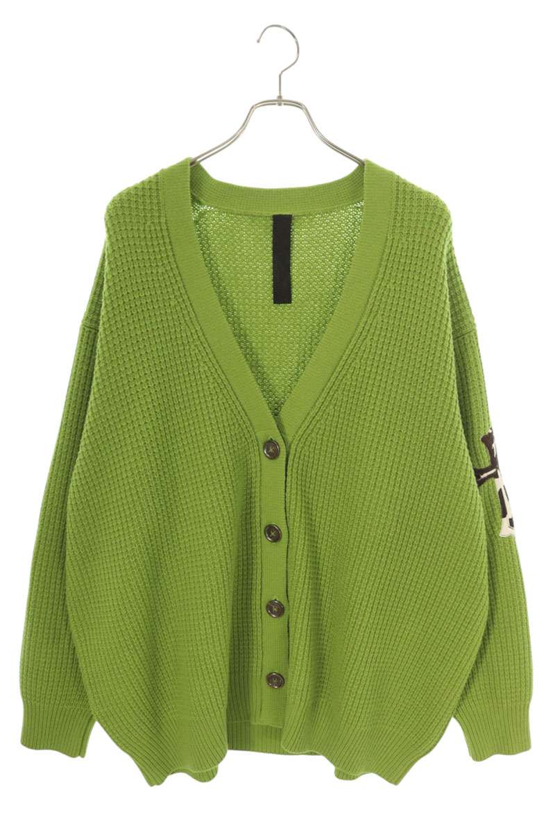 Chrome Hearts HIT & RUN CARDIGAN Cross Patch Cashmere Size L