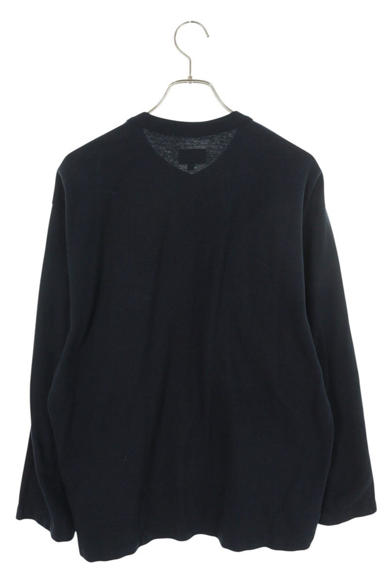 ARPENTEUR Navy Cotton Cardigan Size L