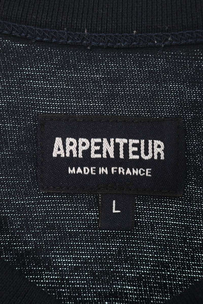 ARPENTEUR Navy Cotton Cardigan Size L