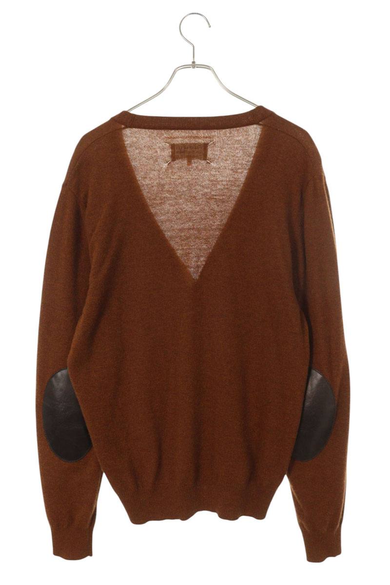 Maison Martin Margiela 15AW Elbow Patch Wool Cardigan Size L